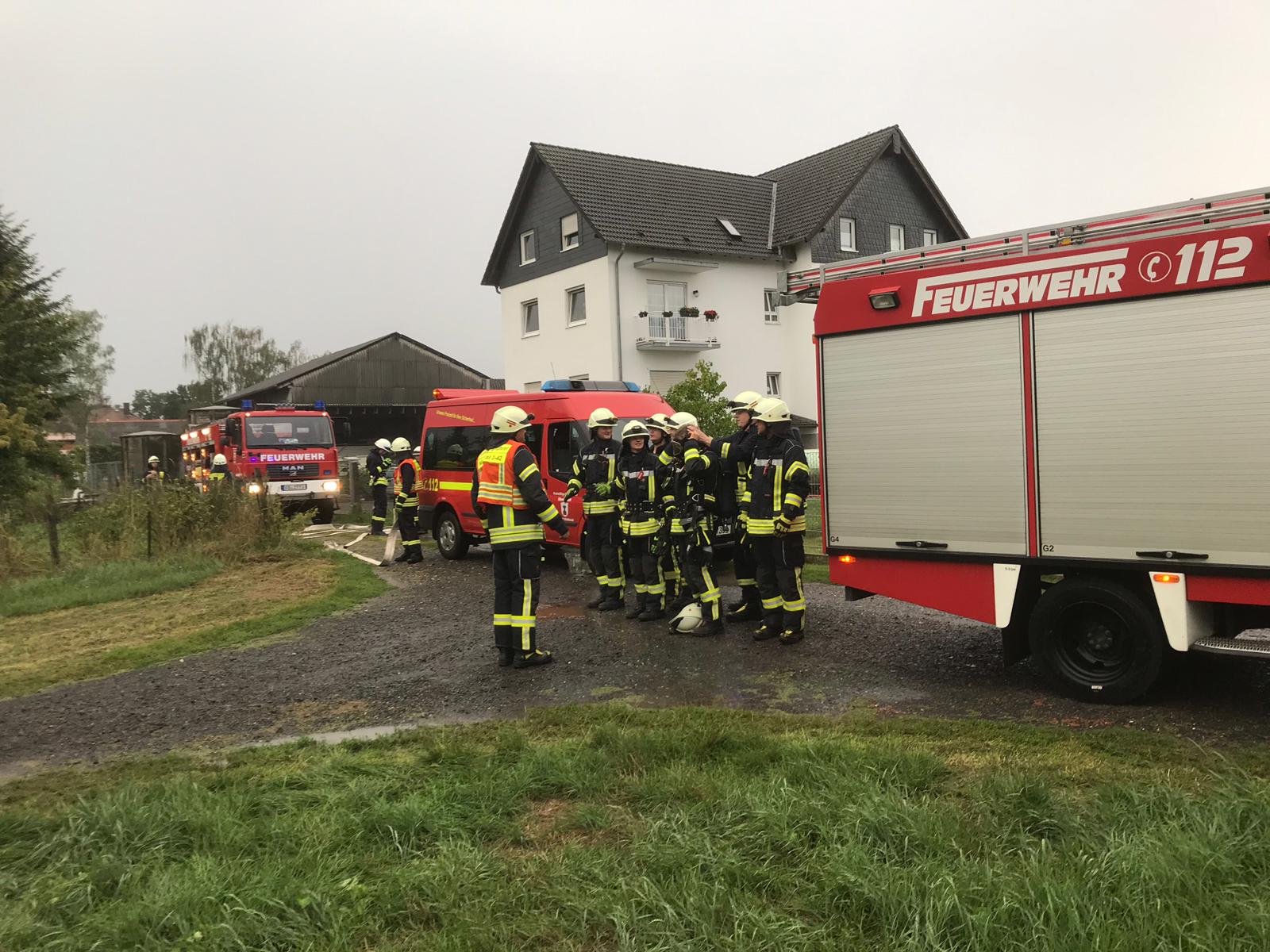 Ilbenstadt – Einsatzübung: Eingeklemmte Person, Rauchentwicklung, Menschenleben in Gefahr