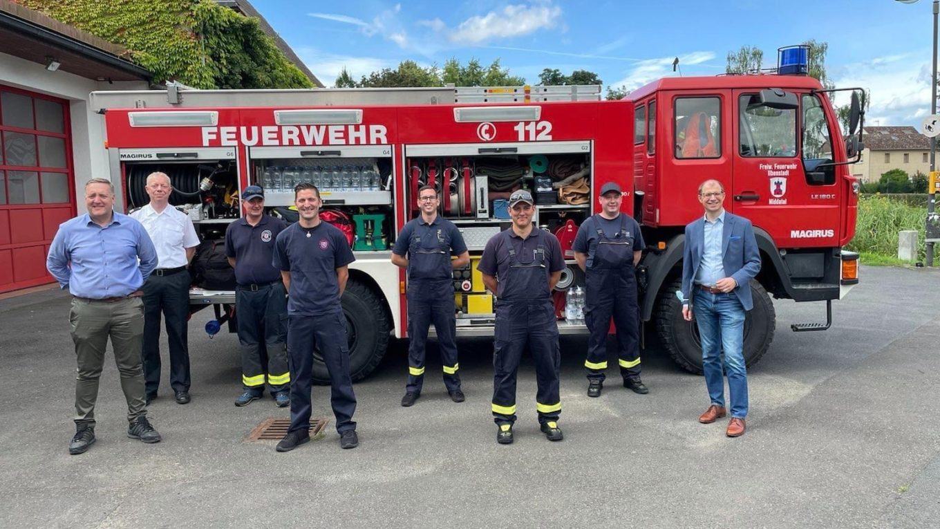 Niddatal – Wetterauer Feuerwehrleute auf dem Weg nach Griechenland