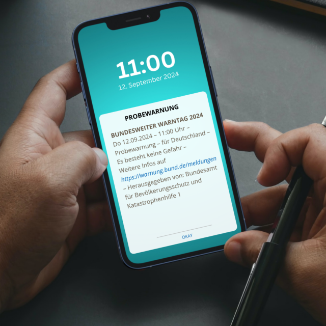 Bundesweiter Warntag am 12.09.2024