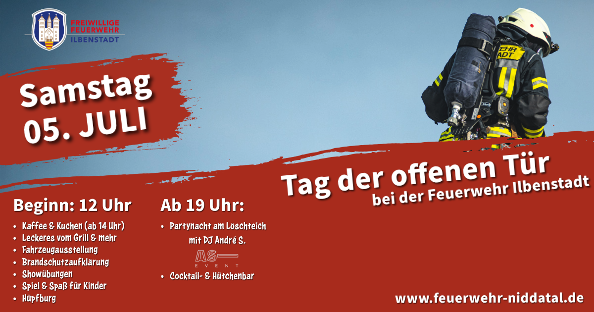 Tag der offenen Tür der Freiwilligen Feuerwehr Ilbenstadt