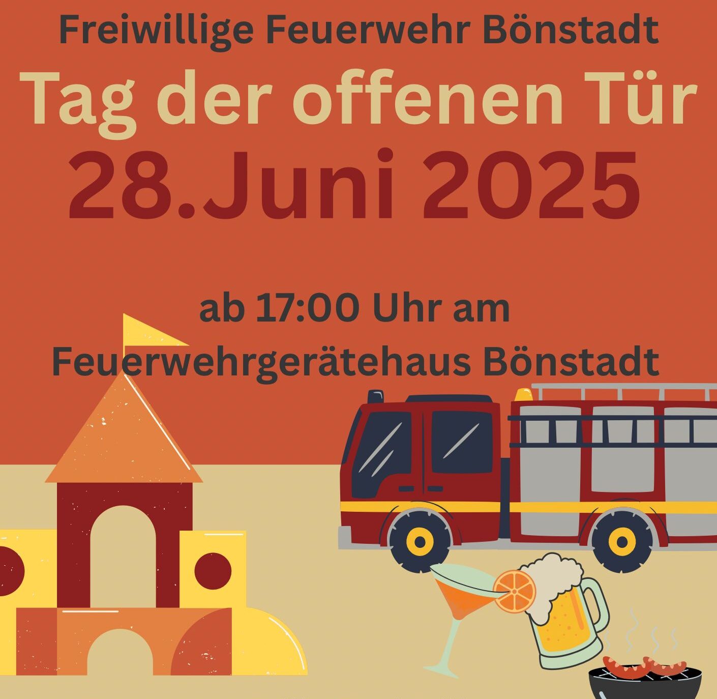 Tag der offenen Tür der Freiwilligen Feuerwehr Bönstadt