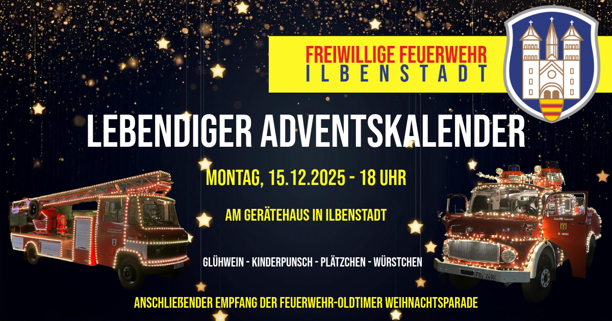 Feuerwehr-Oldtimer Weihnachtsparade durch Niddatal – Ein festliches Highlight für die ganze Familie!