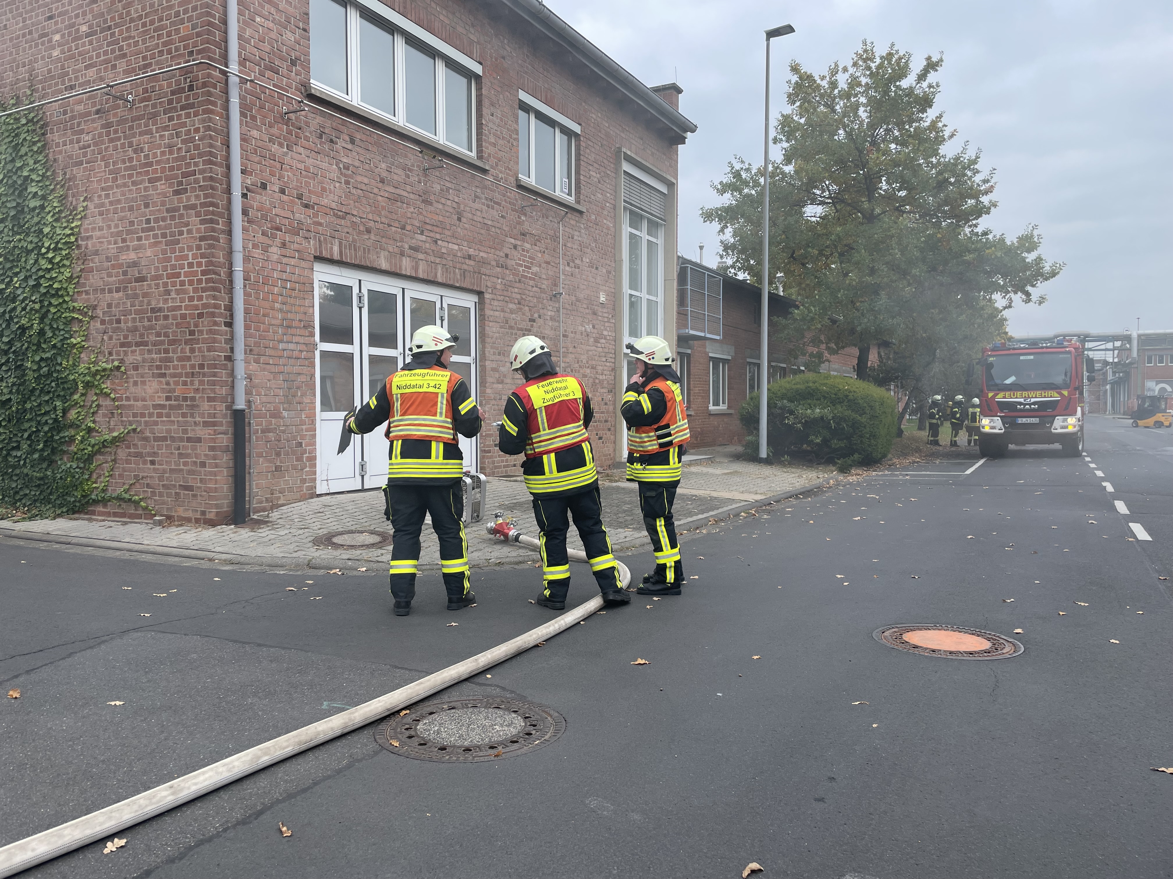 Atemschutz-Übungstag im Industriepark Wolfgang