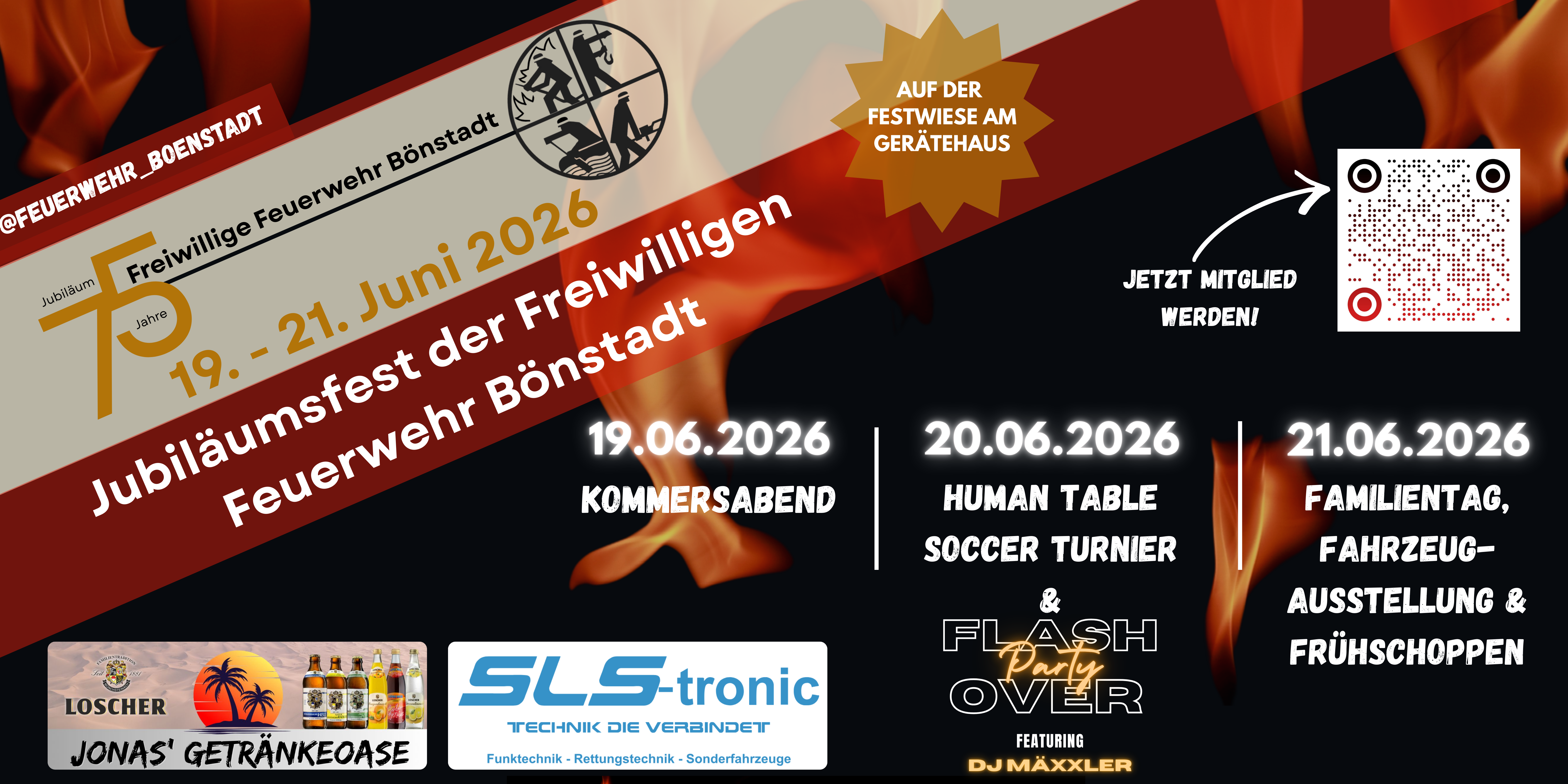 75 Jahre Feuerwehr Bönstadt